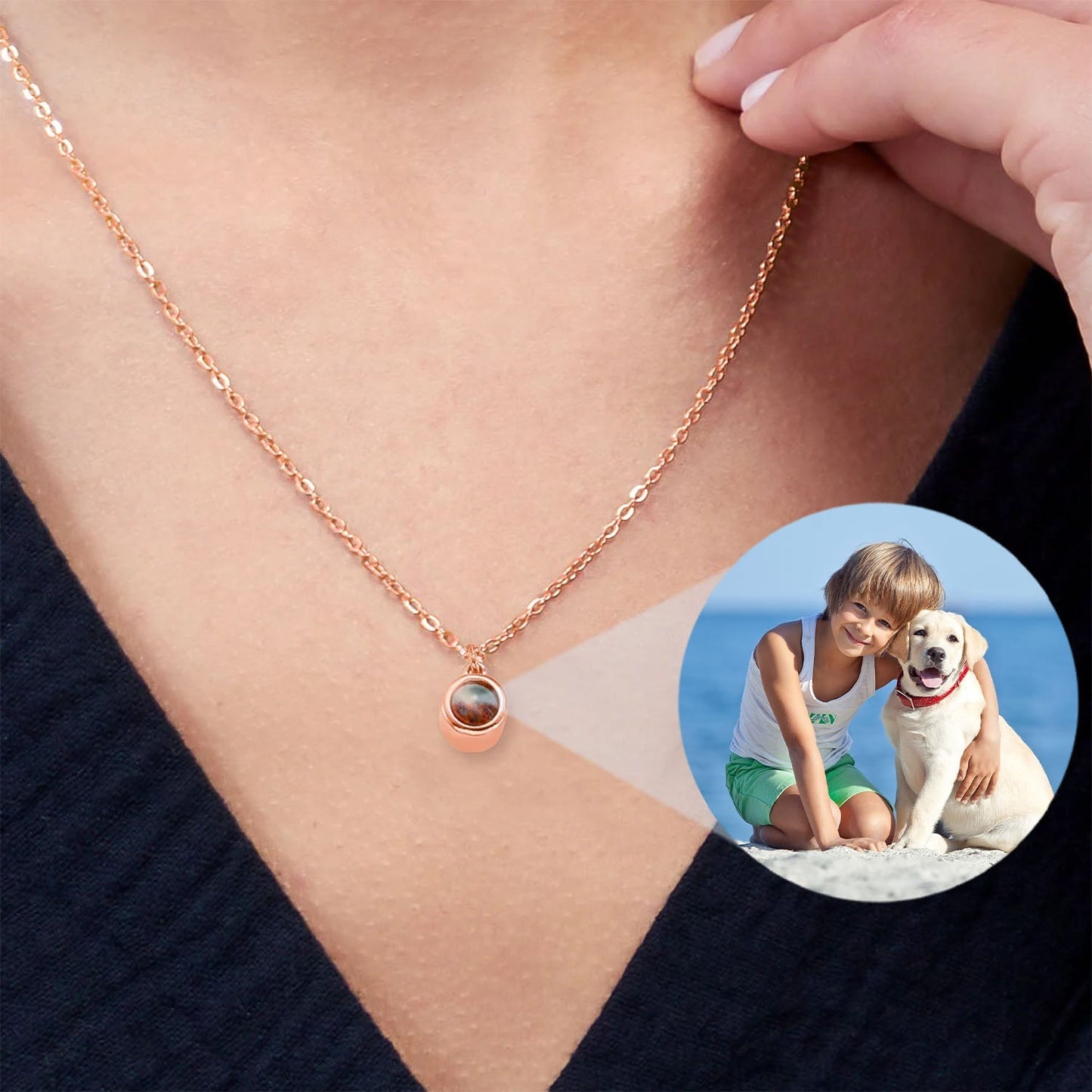 Collar Memory con Foto Personalizada