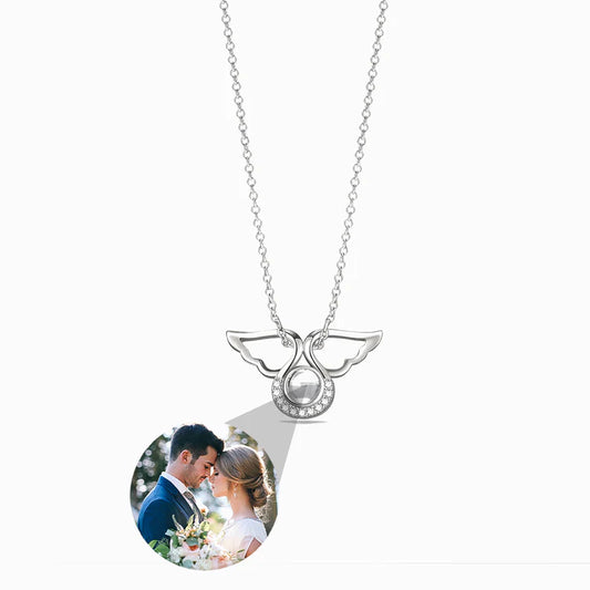 Collar Ángel con Foto Personalizada